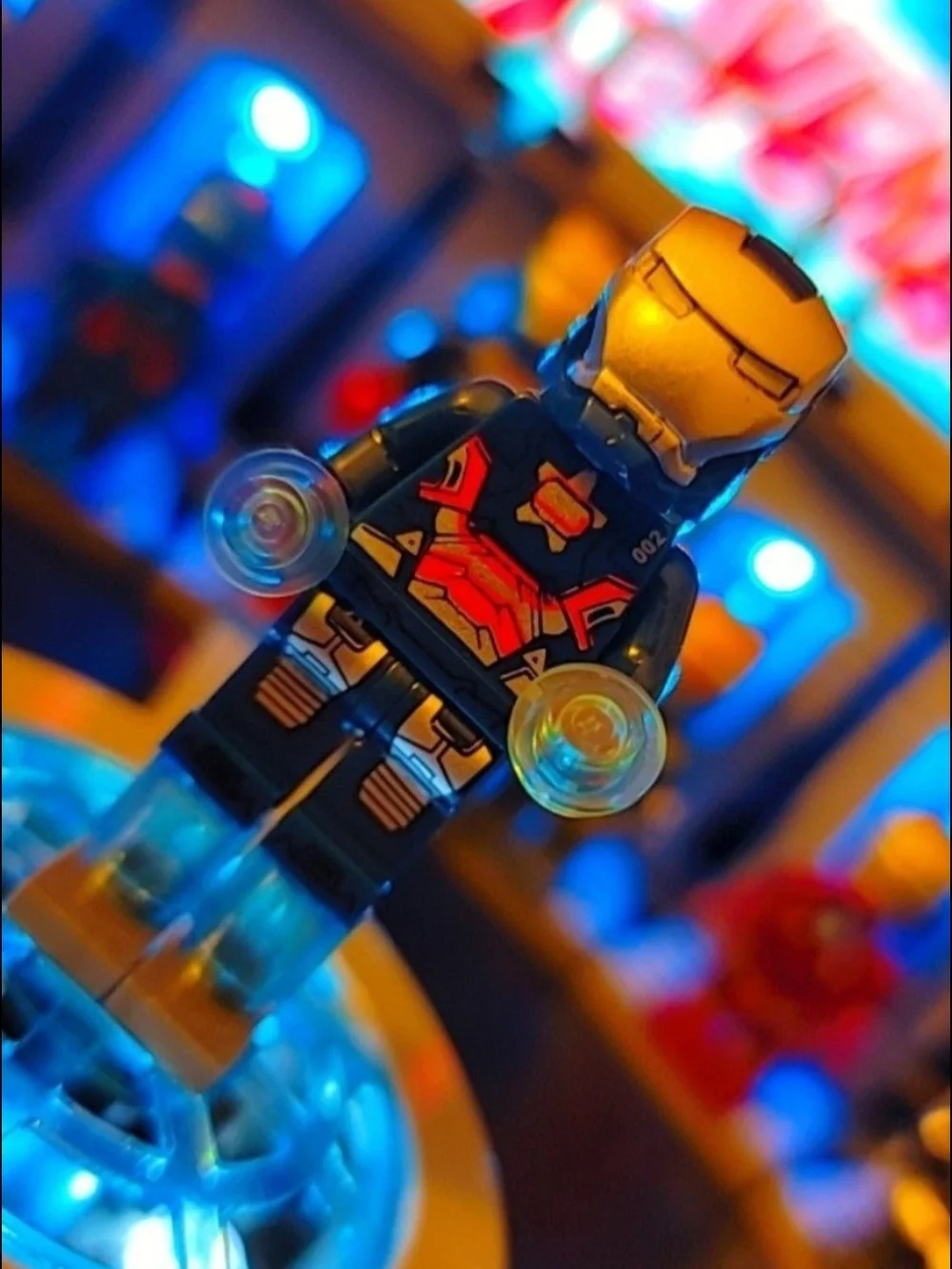 Ironman Minifigure Lego Compatible